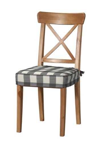 Dekoria Sedadlo na stoličku Ingolf IKEA sivé