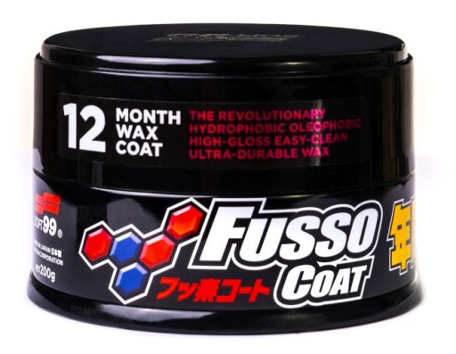 SOFT99 FUSSO COAT 12 MONTHS DARK WAX