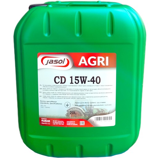 Моторное масло SUPEROL FALCO JASOL CD 15W40 5л.