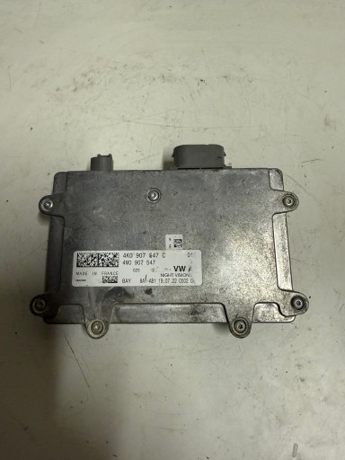 Модуль камеры водителя audi a6 c8 a7 ночного видения 4k0907547c