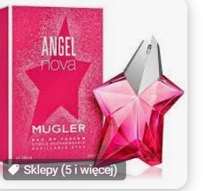 MUGLER ANGEL NOVA 100 ML FÓLIA NEW ORGINAL WAWA MARRIOTT