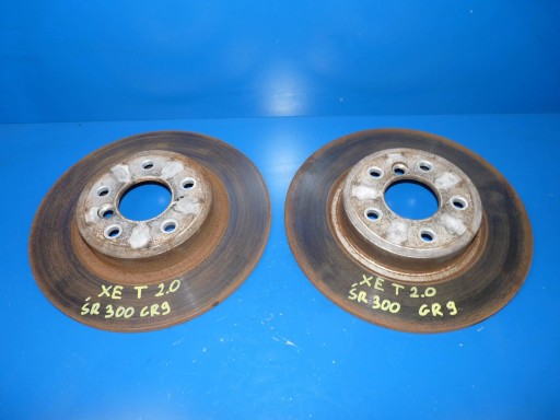 JAGUAR XE X760 XF X260 discs brake rear part KOMPLET