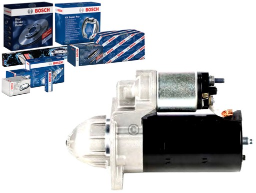 BOS0 001 - Стартер (12v 2kw) porsche cayenne 4.8 02/07-09.