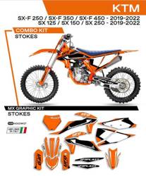 AD021127 - Набір наклейок НЛО Ktm SX-F 250 2019-2022