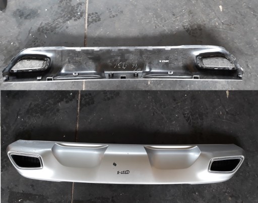 KIA X-CEED XCEED 2019-BLENDA БАМПЕР ДЛЯ ГУБ ЗАДНІЙ