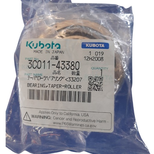 3C01143380 - Роликовий підшипник KUBOTA