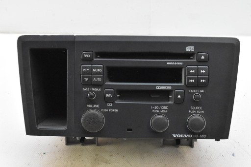 RADIO Radio CD RDS KASETY 8633166-1 VOLVO S60 1 e 00-04