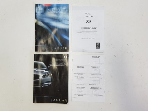 JAGUAR XF X250 książka serwisow instrukcja obsługi