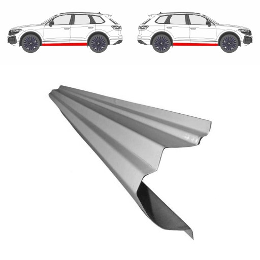 Autobig-14144 - Ремонт порогов JEEP CHEROKEE 01-08 LIBERTY L=R