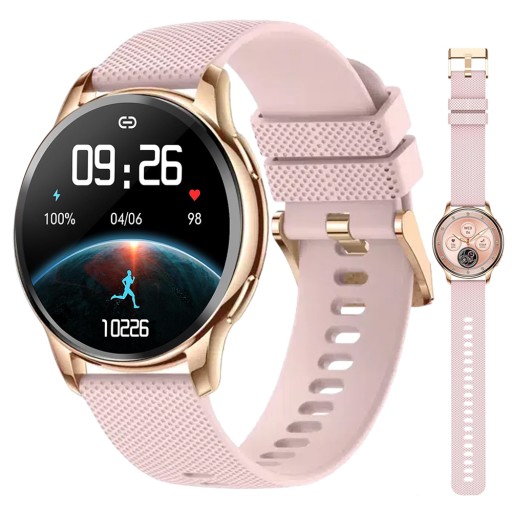 OKOSÓRA NŐI MENÜ LENGYEL BESZÉLGETÉSEK SPORT AMOLED SMART WATCH