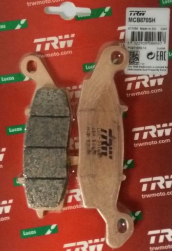 MCB870SH - Колодки задні TRW SUZUKI VZR1800 m R2 Intruder 08-09