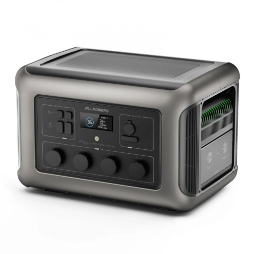 Allpowers r3500 3200w ups lifeo4 сонячна розумна електростанція