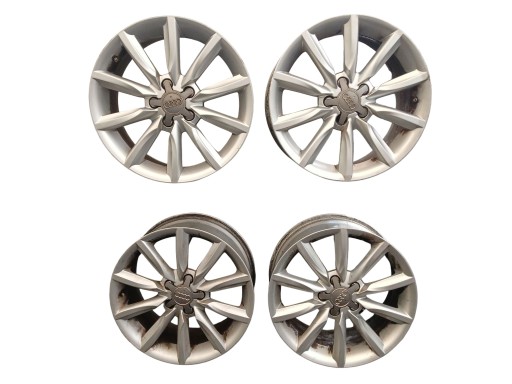 4x discs aluminium AUDI A4 B8 7.5"x17" 5x112 AU50S611 8U0601025B