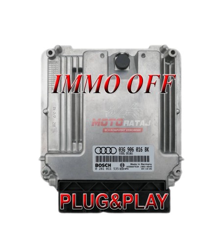 03G906016BK - Audi a3 s3 8p 2004 передній контролер / блок управління
