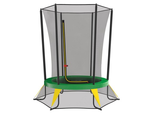 Trampolina dla dzieci z siatką bezpieczeństwa 180Ø