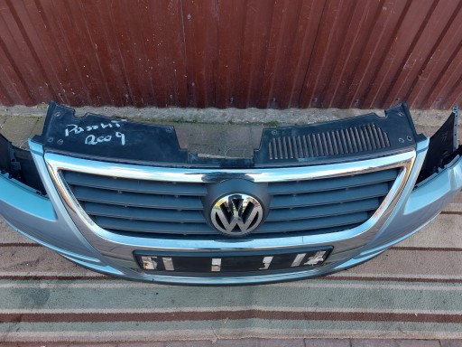nárazník předek VW PASSAT B6 JASNO modrý