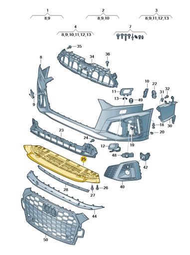 Заключний елемент 8w6807611d оригінальний oe