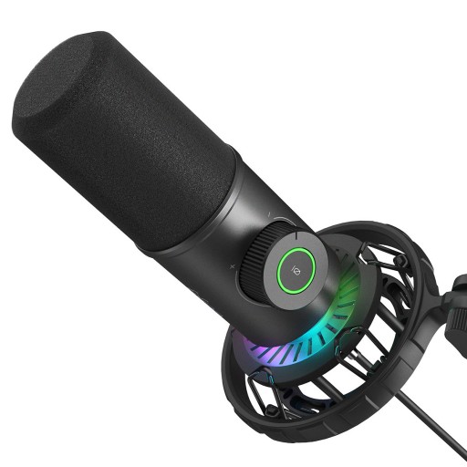 Microphone - Fifine - K658 RGB with Tripod