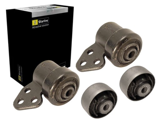 32.21.740 - 4 сайлентблока передних поперечных рычагов opel corsa c meriva a