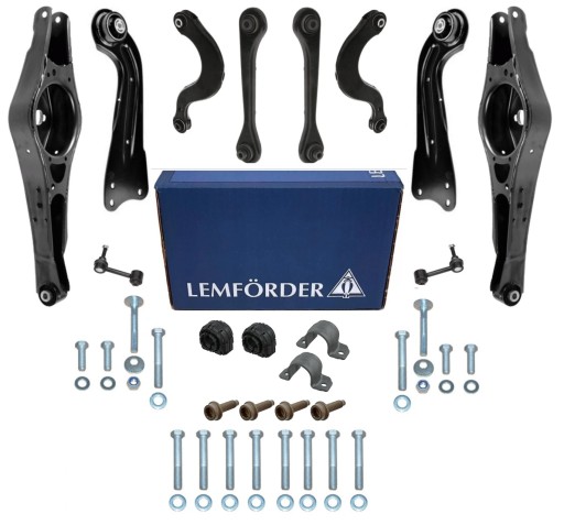 37016 01 - Комплект рычагов audi a3 8p1 altea lemforder + винты