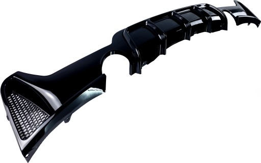 KAMEX-F32 F33 - Дифузор спойлер BMW F32 33 F36 335 435 два вихлопу