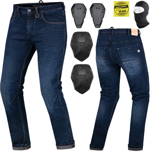 МОТОЦИКЛОВЫЕ БРЮКИ | ШИМА ДЕВОН | МУЖСКИЕ ДЖИНСЫ + ЗАЩИТНИКИ + БЕСПЛАТНО