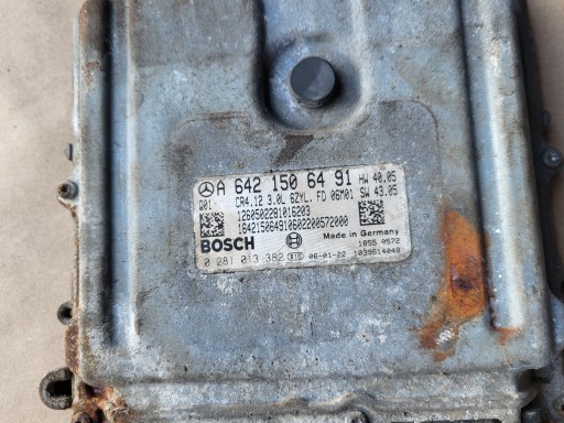 computer control unit of the engine MERCEDES GL R W251 ML W164 320 CDI OE EUROPA