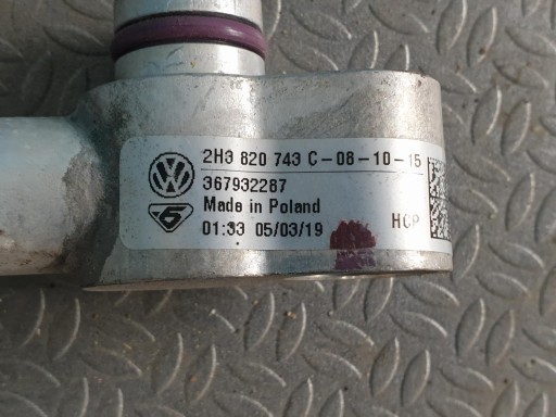 VW Amarok 3.0 TDI prijenos klimatizacije 2H3820743C