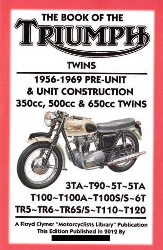 Triumph 1956-1969 2-цил руководство по эксплуатации техн.
