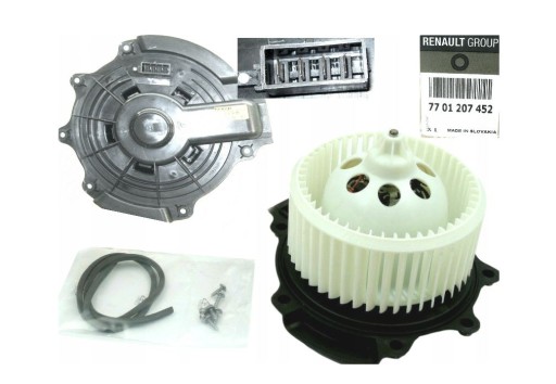 7701207452 - ВНУТРЕННИЙ ВЕНТИЛЯТОР ВОЗДУХОДУВКА ESPACE IV ОРИГИНАЛ