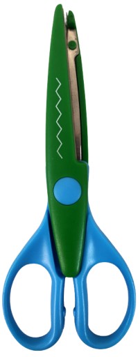 Декоративні ножиці ДЛЯ оздоблення хвильового паперу