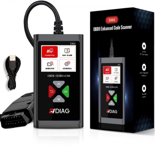 Универсальный диагностический интерфейс тестера OBD2.