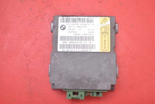 modulo SENSOR airbag airbag 6920479 BMW E65 01-05