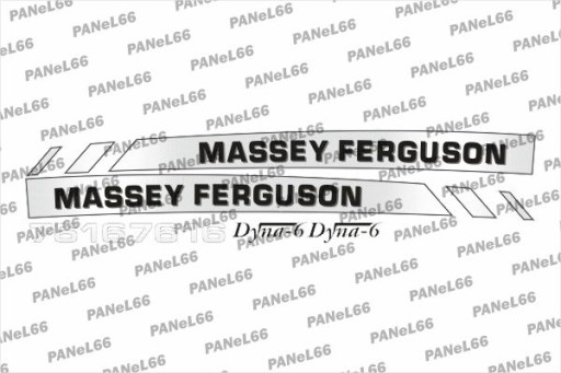 MF7616 - НАБОР НАКЛЕЕК MASSEY FERGUSON 7616 DYNA-6