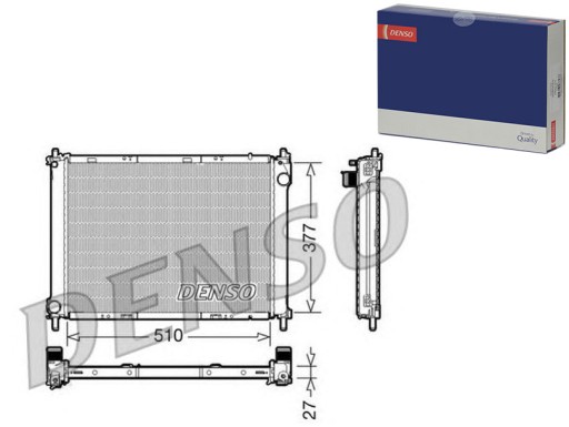 DENDRM46022/RS3 - РАДІАТОР ДВИГУНА DENSO 732903