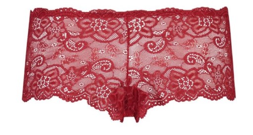 Hunkemoller Rosie Boxer Tango Red EU XL