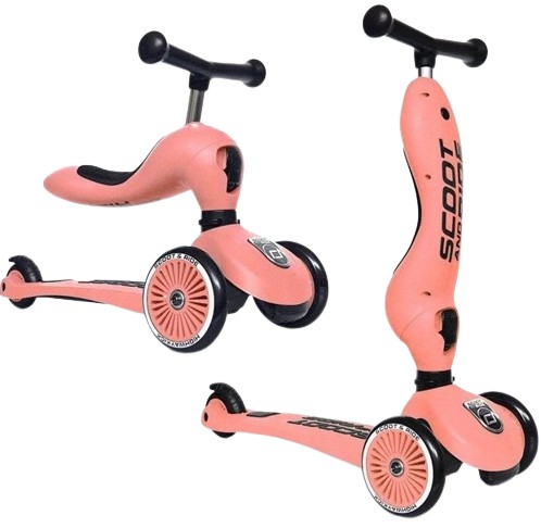 Самокат триколісний Scoot \u0026 Ride 96353 Peach 2в1