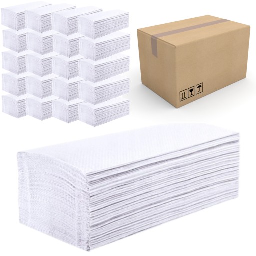 CleanPro papierové uteráky ZZ skladané listy uterákov