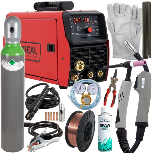 Зварювальний апарат MIG MAG 200 Синергія MMA TIG ідеальний комплект