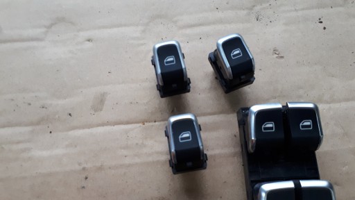 A6 C7 4G Commandes Vitre CHROM PANEL A4 B8 A5 LIFT Q5 8R
