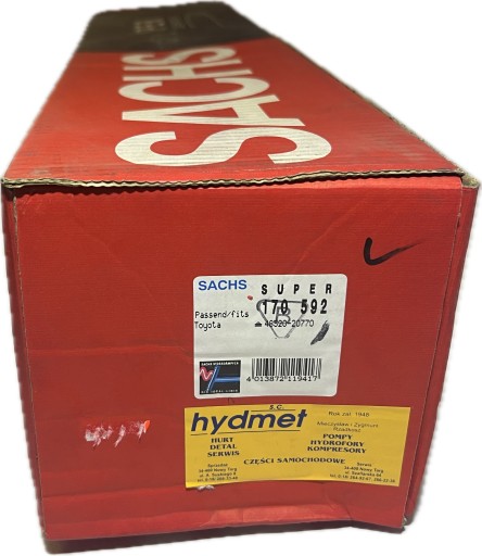 Sachs 170 592 carina e амортизатор передній лівий