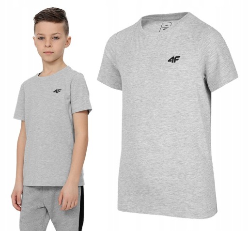 Футболка 4F 140 сіра