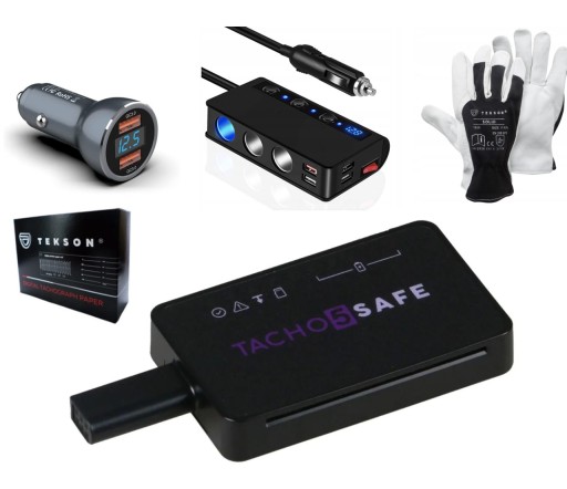 ПРОГРАМА | TACHO5SAFE | Читач | Карт і тахо 4.1 | Заявка | Bluetooth |