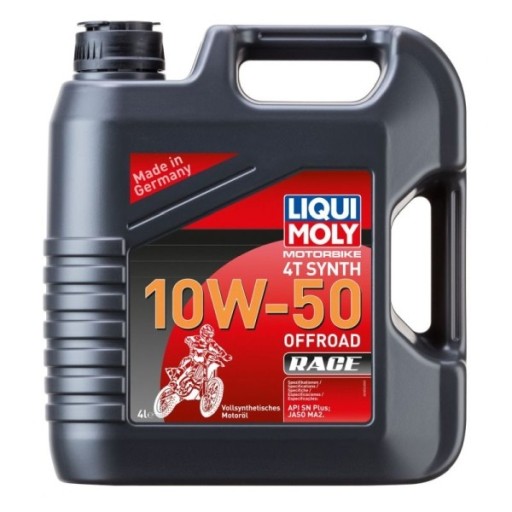 LIQUI MOLY OIL 10W50 4L 4T SYNTH OFFROAD RACE / МОТОЦИКЛИ LM3052