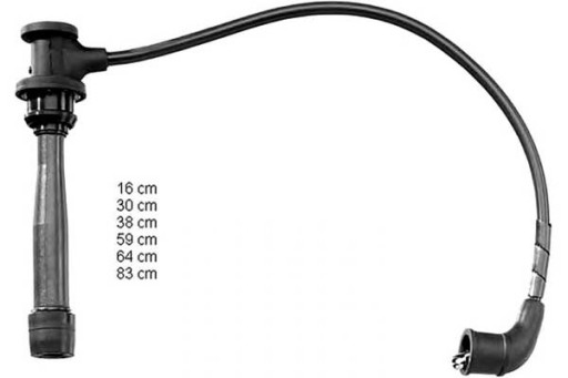 ZEF1272 - Комплект кабелей зажигания zef 1272 beru