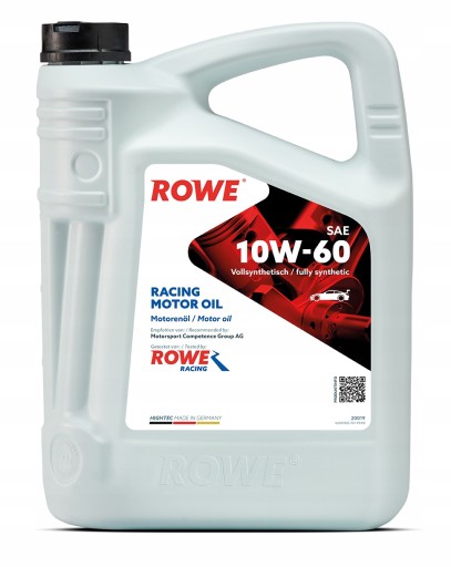 Моторное масло Rowe Racing 10W60 5л