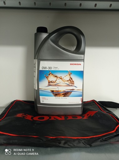 Оригінальна моторна олива HONDA 0W-30 4л