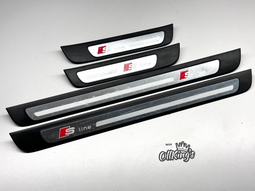 AUDI A4 B8 SLINE mouldings threshold moulding threshold 8K0853373B 8K0853374B