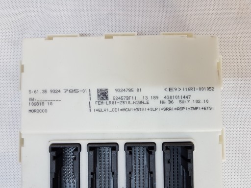 9324785 - Компьютер модуль FEM коробка BSI BMW F20 F30 F31