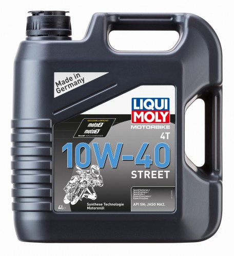 Масло MOTORBIKE 4T 10w40 Street 4L 1243 LIQUI MOLY